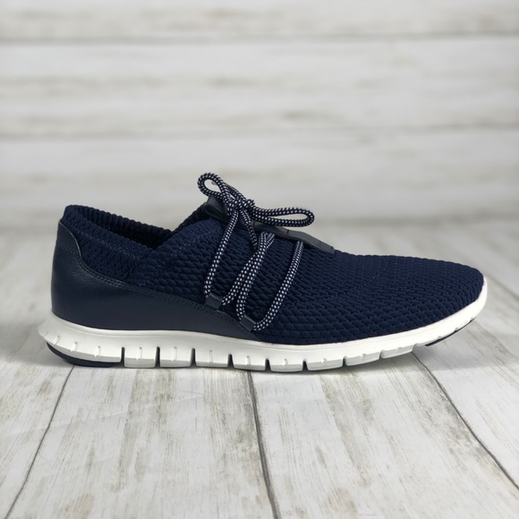 Cole Haan Zerogrand Quilted Sneaker Marine Blue - Picture 7 of 8